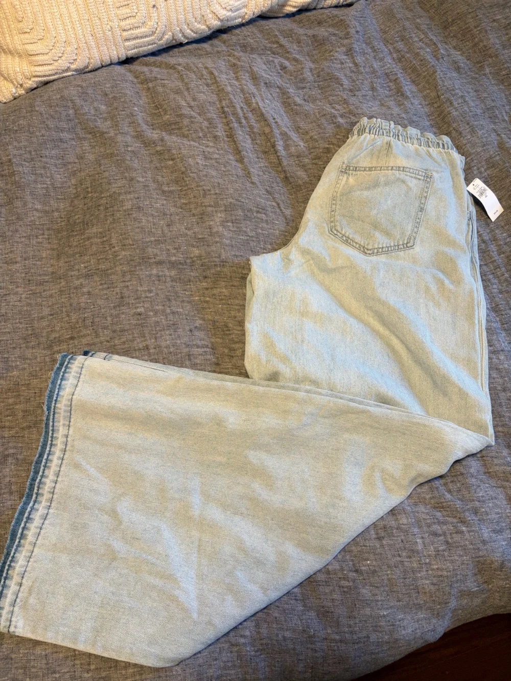 GAP Light Blue SuperLight Baggy Denim Jeans - Girls XXL